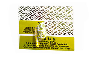 VOID防伪标签