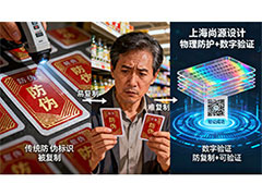 上海尚源防伪标签为花